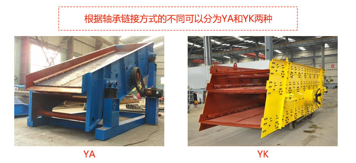 礦用振動篩-圓振動篩根據(jù)軸承鏈接方式的不同可以分為YA和YK兩種,型號不同,處理量也不一樣,應用行業(yè)也不同,篩網(wǎng)方式可做成編織網(wǎng)、聚胺酯網(wǎng)、沖孔網(wǎng)、篦條網(wǎng)等。
