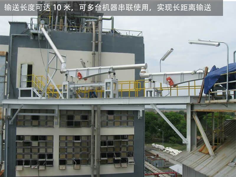 振動(dòng)輸送機(jī)有管式輸送和槽式輸送兩種。