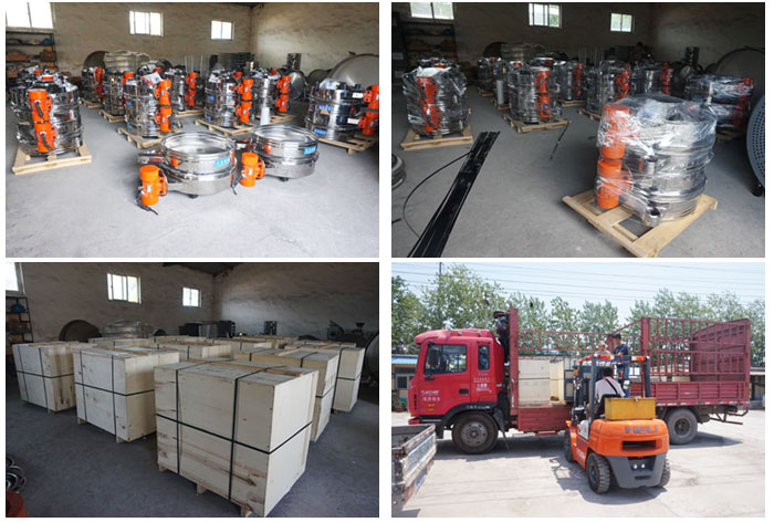 洗衣粉直排篩產(chǎn)品包裝-裝箱，裝車發(fā)貨現(xiàn)場展示